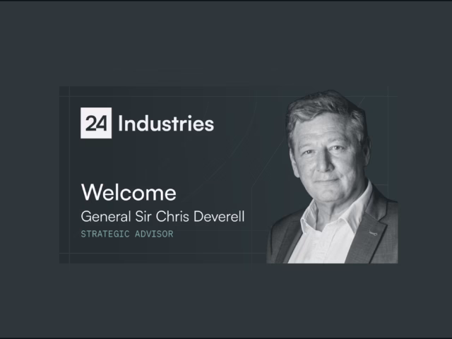 Press Release: Twentyfour Industries welcomes General Sir Chris Deverell as Strategic Advisor